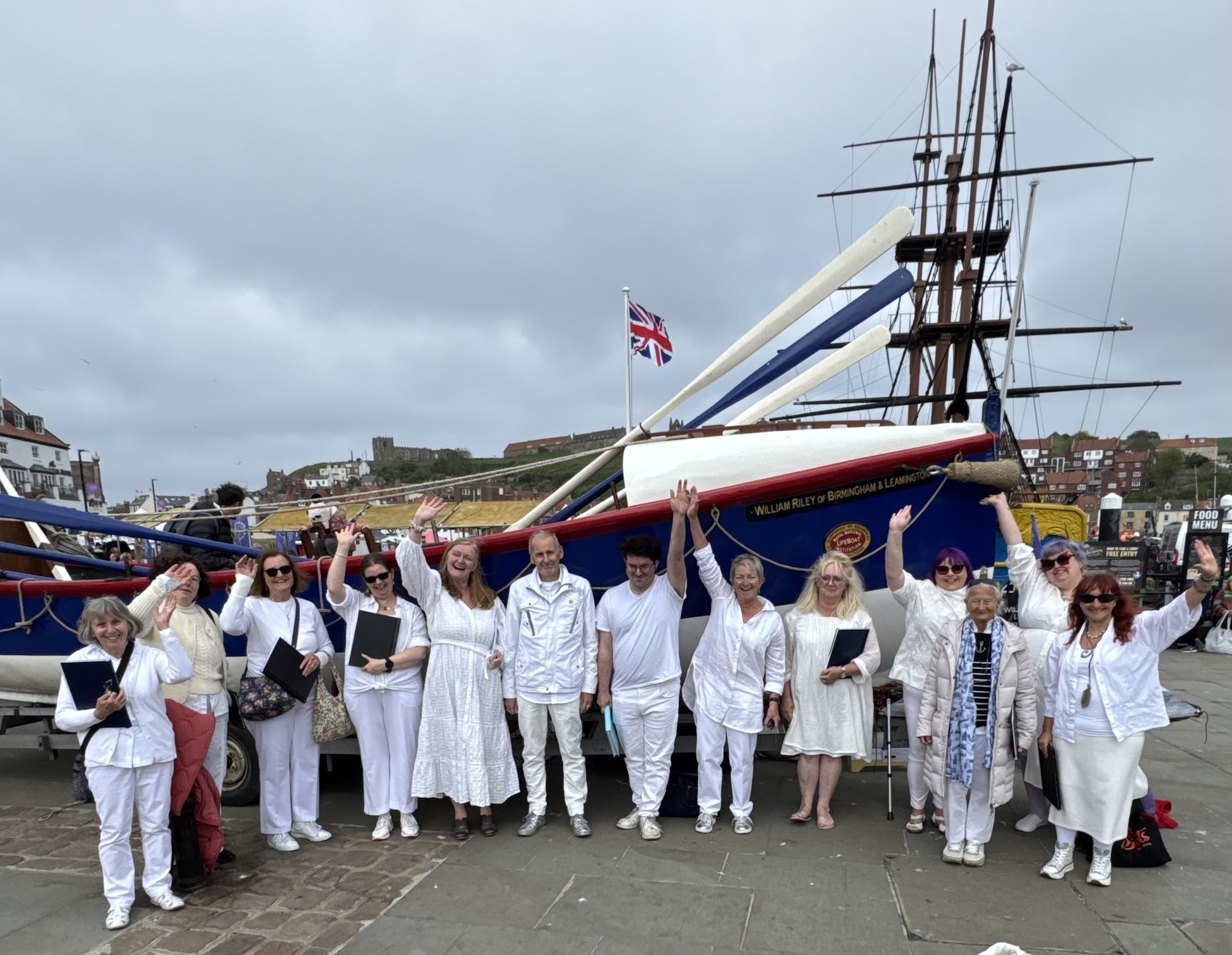 Whitby Community Choir Shine at Fish & Ships Festival